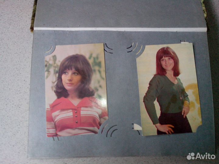 Альбом с открытками-фото актеров
