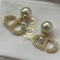 Серьги dior оригинал