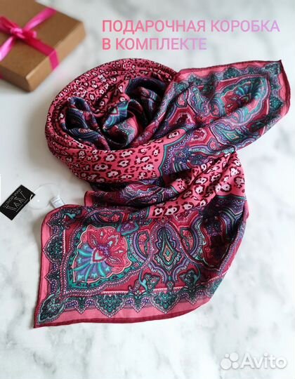 Большой платок из кашемира, Anna Moretti, Италия