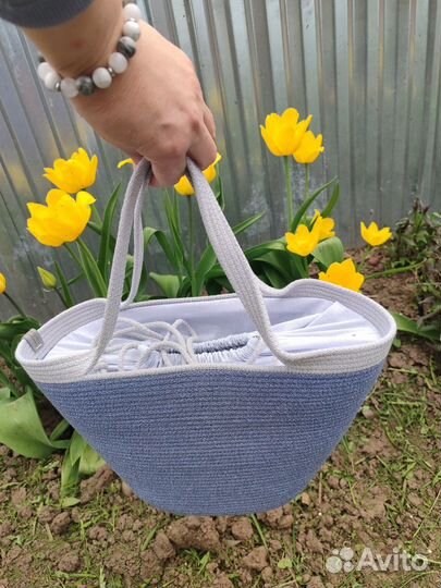 Сумка вязанная