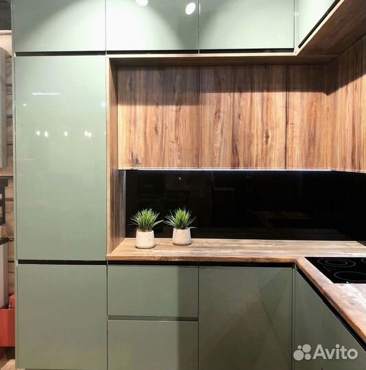 Современная кухня на заказ мдф фасады