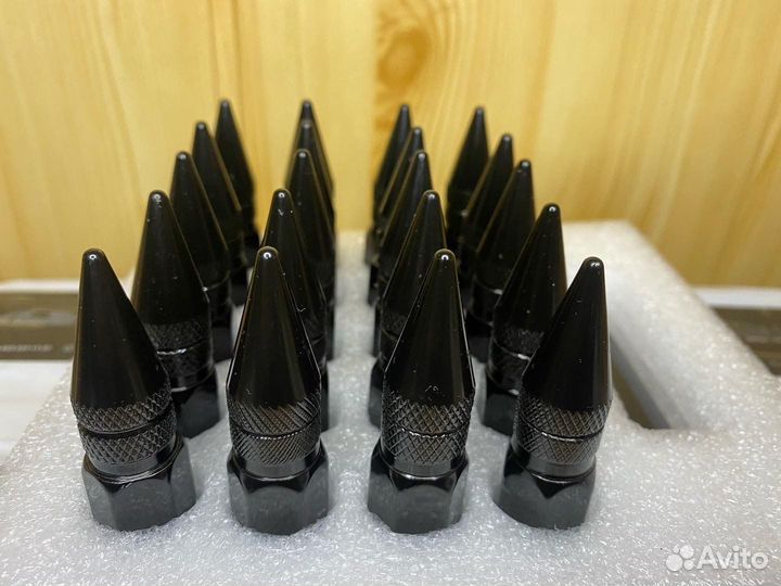 Гайки Пики 12*1.5 Стальные Черные. 80мм