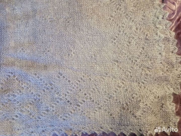 Пуховый платок шаль. Натуральный пух козы