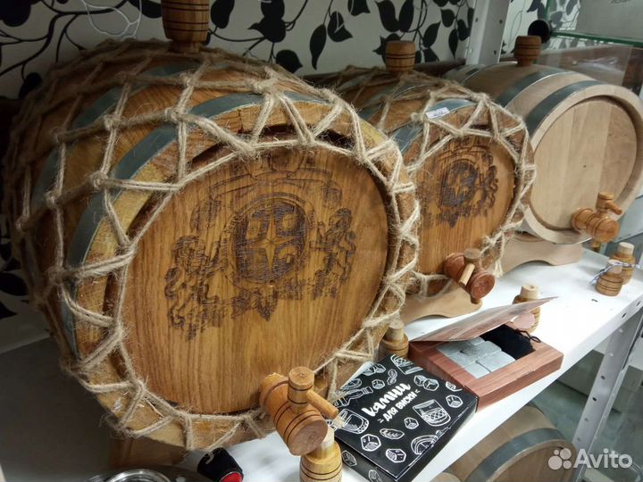 Бочки дубовые