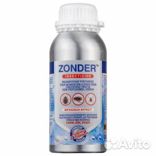 Zonder Blue (Зондер) средство от клопов, тараканов