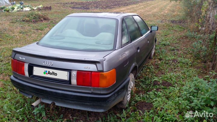 Audi 80 1.8 МТ, 1990, 350 000 км