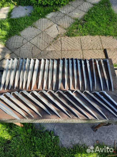 Колышки алюминевые