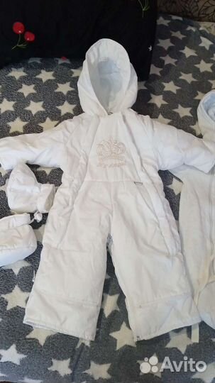 Комбинезон зимний трансформер 74р. + осенний