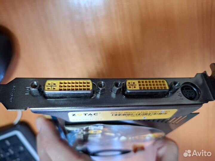 Видеокарта Gt9800 512 mb