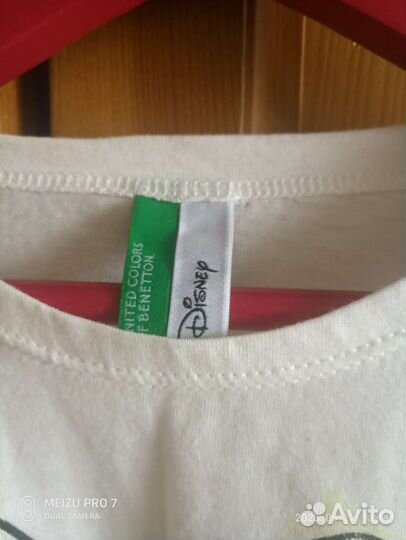 Блузка для девочки новая 120-122 Disney