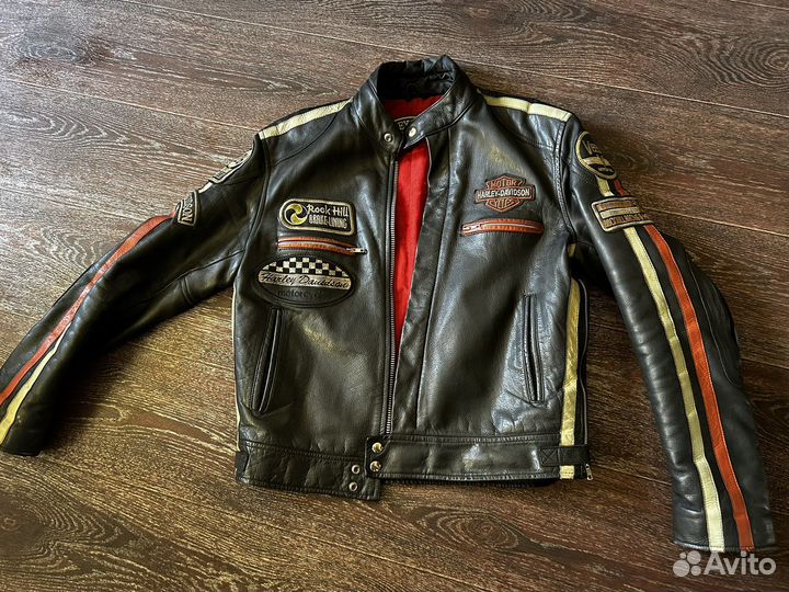 Мотокуртка кожаная мужская Harley-Davidson