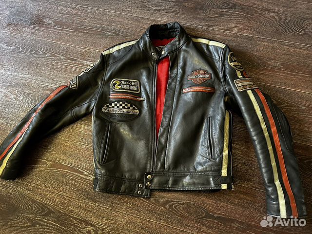 Мотокуртка кожаная мужская Harley-Davidson