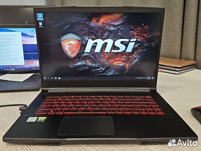 MSI i7-10750H 12-ядер 8Gb/512SSD/8Gb DDR6 Чек