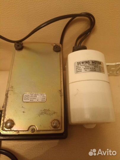 Японский электродвигатель и педаль