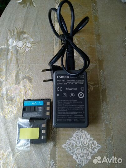 Зарядка 7,5v canon g9