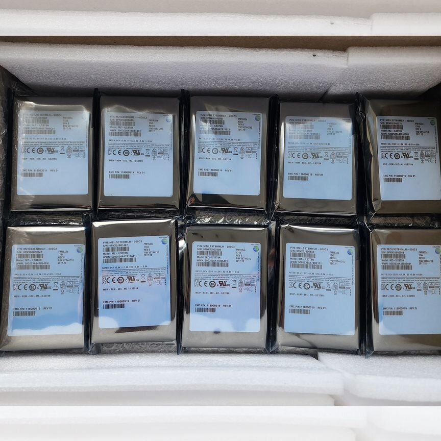 [PM1633A] Ssd Samsung 3.84тб Sas Pm1633a