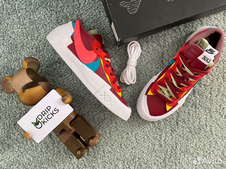 Кеды мужские Nike Blazer Sacai Kaws