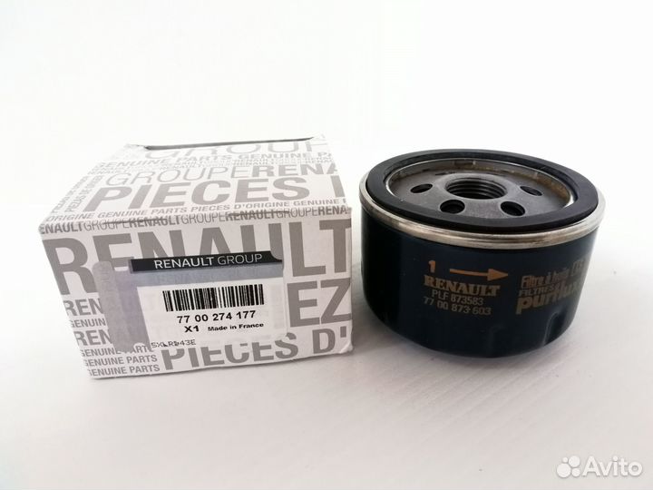Фильтр масляный Renault