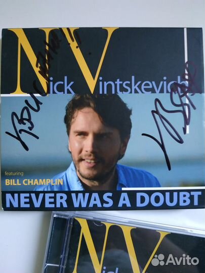 Николай Винцкевич CD Диск + автограф