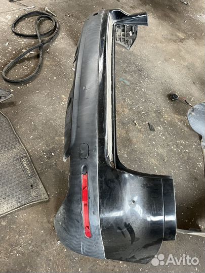 Задний бампер на volkswagen touareg 1