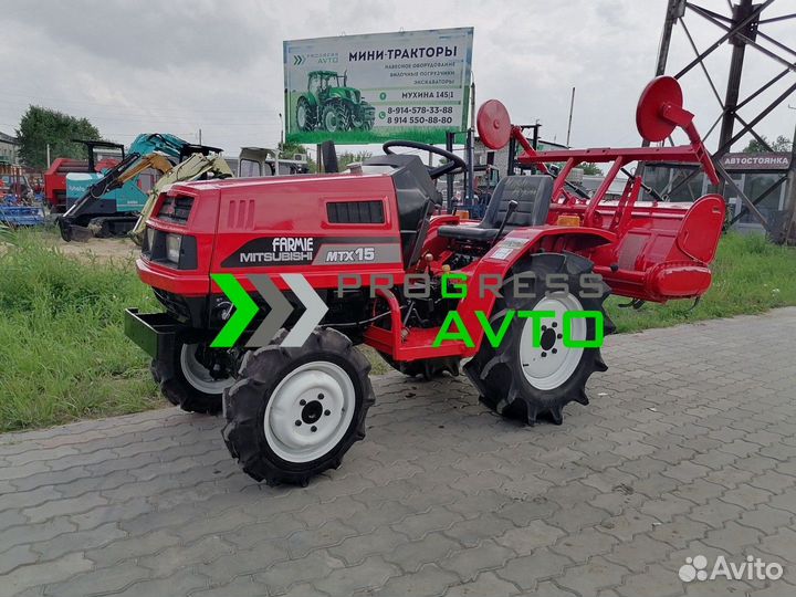 Мини-трактор Mitsubishi MTX15, 2002