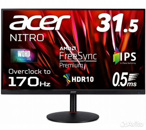 Монитор 32 Acer Nitro XV320qulvbmiiphx