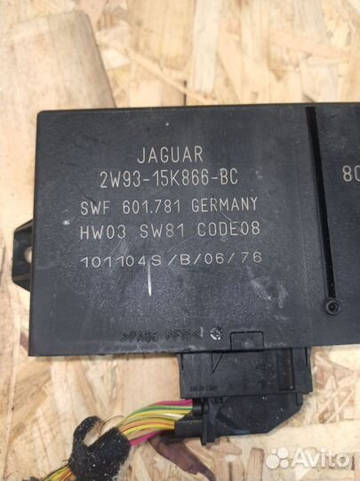 Блок управления парктроником Jaguar XJ X350