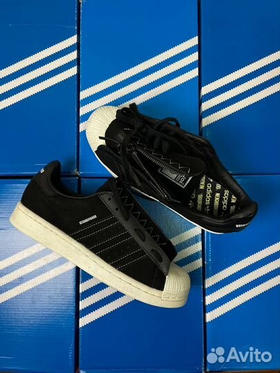 Adidas neighborhood superstar 80S core black