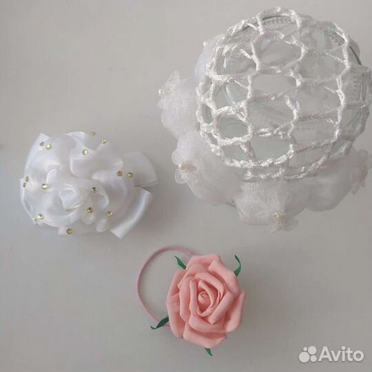 Ободок, бант, резинка