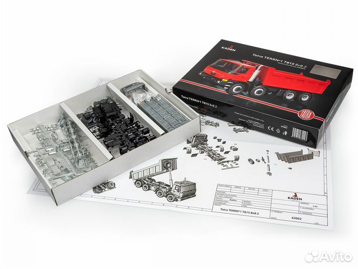 Сборная модель tatra 815 Terrno 8x8