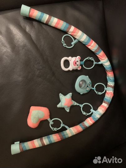 Детский развивающий коврик с пианино