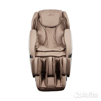 Массажное кресло бежевое
