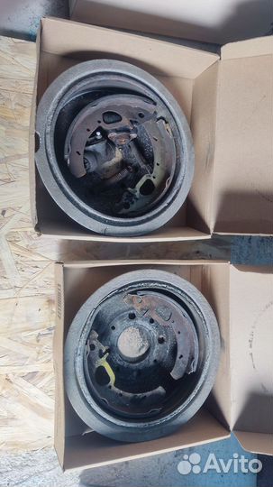 Тормозной барабан, задние колодки ваз