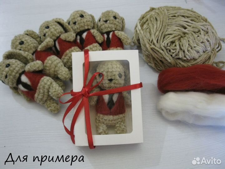 Вязаные игрушки, подарки коллегам на праздники