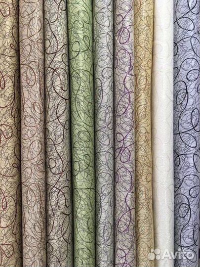 Шторы готовые, блэк-аут паутинка