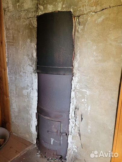 Печь для бани из трубы