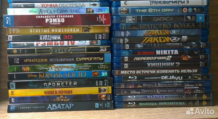 Blu ray диски Блю рей