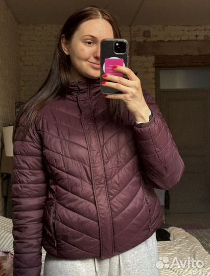 Куртка женская 44 бордовая