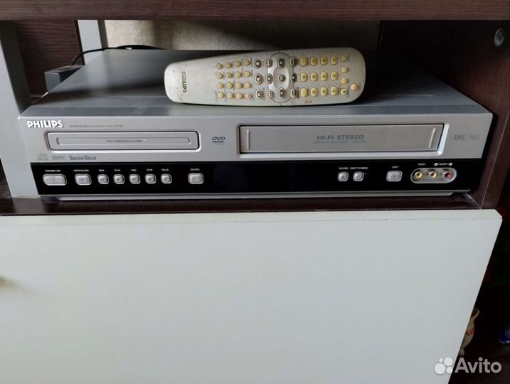 DVD плеер+ VHS