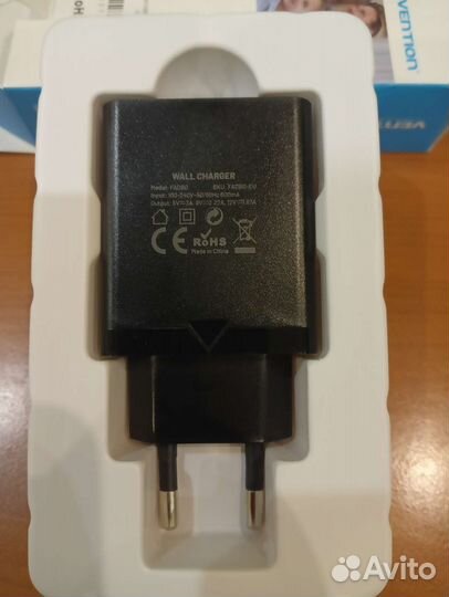 Зарядное устройство vention type c 20вт