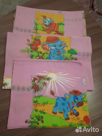 Детское постельное белье б/у