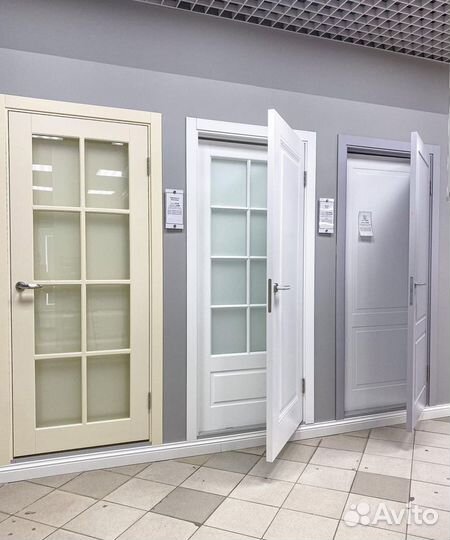 Двери Экошпон межкомнатные со склада +установка