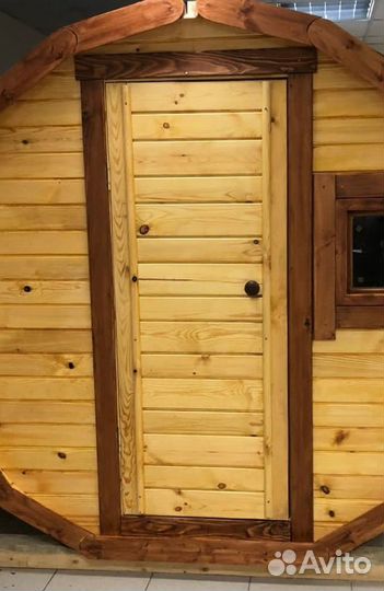 Деревянные двери для бани и сауны из массива кедра