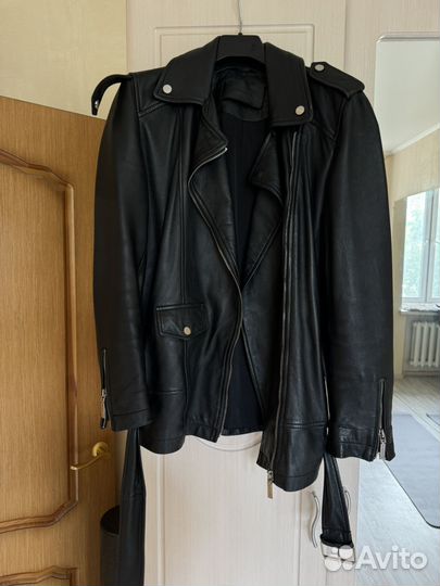 Кожаная куртка uterque из кожи