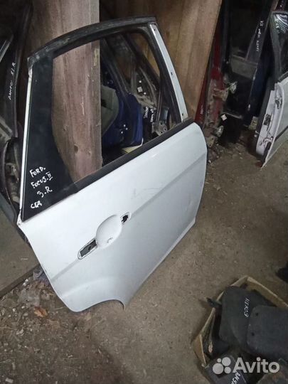Задняя левая дверь ford focus 2 рестайлин