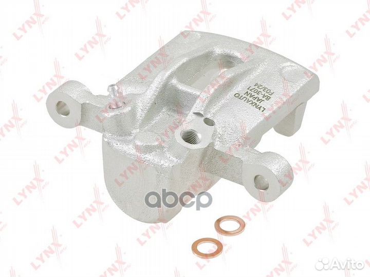 Суппорт тормозной зад лев toyota Corolla E12