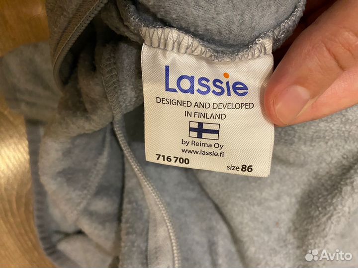 Флисовый комбинезон 86+6 lassie