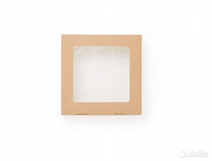 Крафтовые коробки с окном