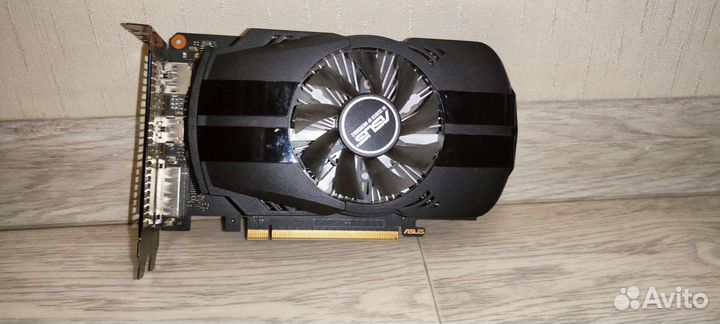 Видеокарта gtx 1050 ti 4gb от asus