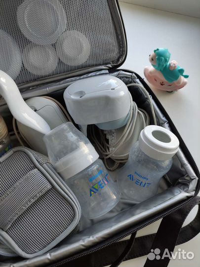 Молокоотсос avent электрический,ручной